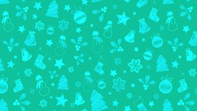 Animated Happy New Year 2023 and Christmas Pattern Design Creative Decorations Motion Vertical Pattern Stunning Christmas Elements 4K Motion Wallpaper Banner Poster Layout card template design. - Powered by Shutterstock - Get 15% off with code: PIKWIZARD15