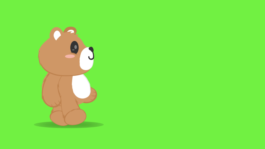 cute bear animation