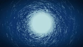 abstract background of the whirlpool from the inside . beautiful motion graphic . with 2 different style. Seamless loop 4k video