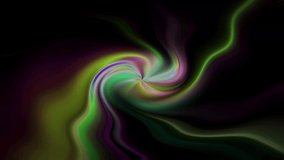 abstracted wave effect animation colorful 4k slow motion short video clip