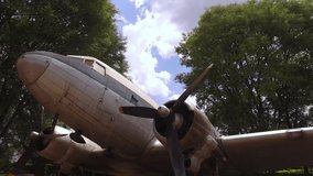 Old Vintage American Airplane Grounded in Park in Sao Paulo, Brazil - Powered by Shutterstock - Get 15% off with code: PIKWIZARD15