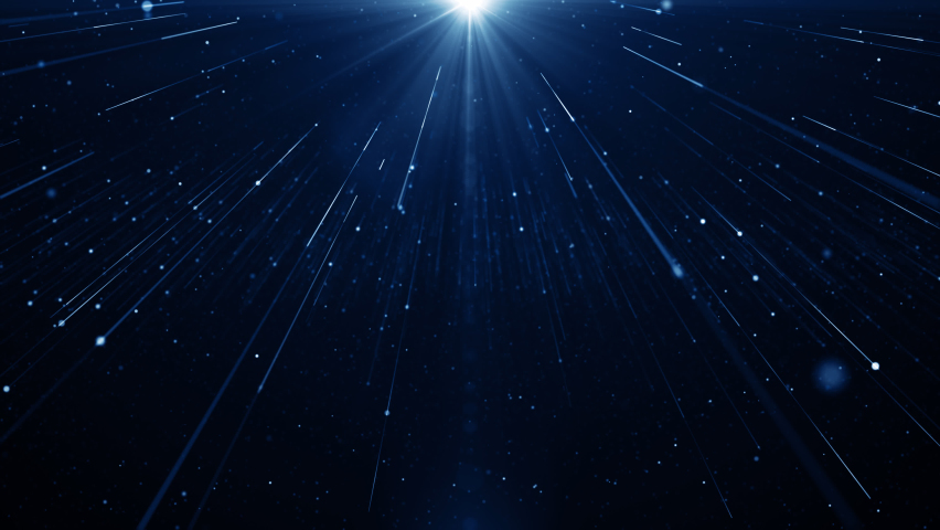 Particles blue event game trailer titles cinematic concert openers background loop