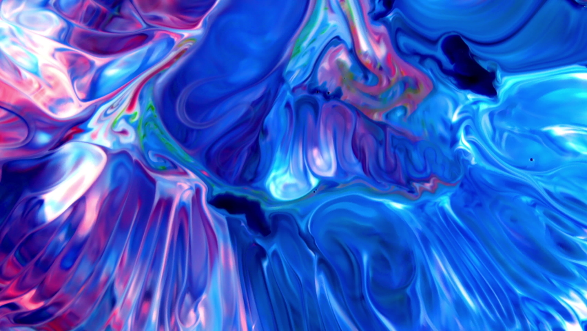 Abstract Colorful Color Ink Liquid Explode Diffusion Pshychedelic Paint Blast Movement.