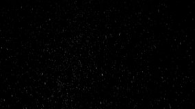 snowfall overlay, black background - winter, slowly falling snow effect - green screen. 4K Looped Snowfall background, snow falling animation - Powered by Shutterstock - Get 15% off with code: PIKWIZARD15