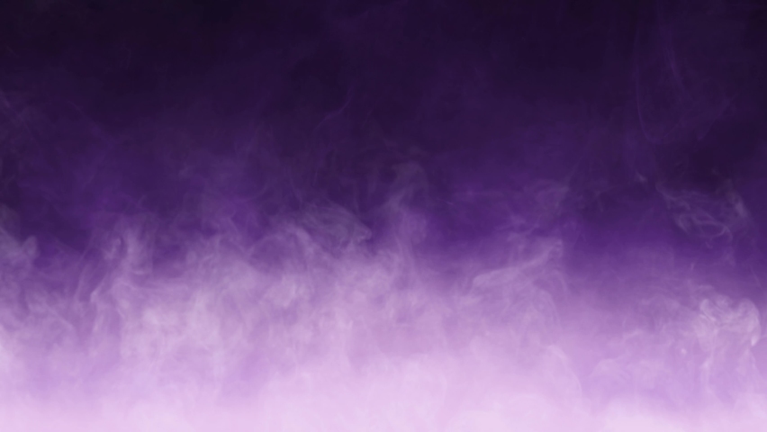 Purple Haze Rising Smoke and Fog 4K Loop features fog and smoke rising from the bottom of the screen into a purple atmosphere in a loop.
 Royalty-Free Stock Footage #1097212501