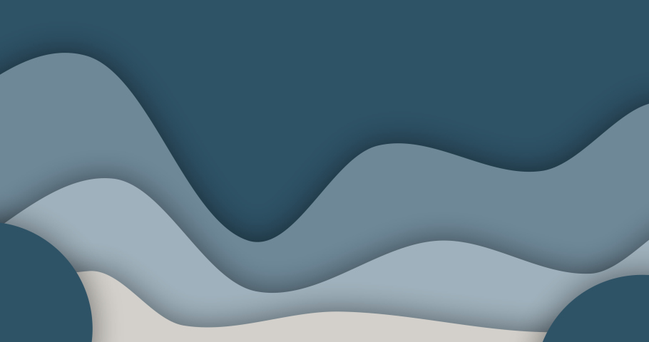 4K Papercut with bounce animation bakcground