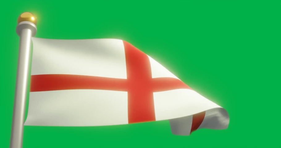 Flag of England, Nationalism, Word Cup | Shutterstock HD Video #1097217537