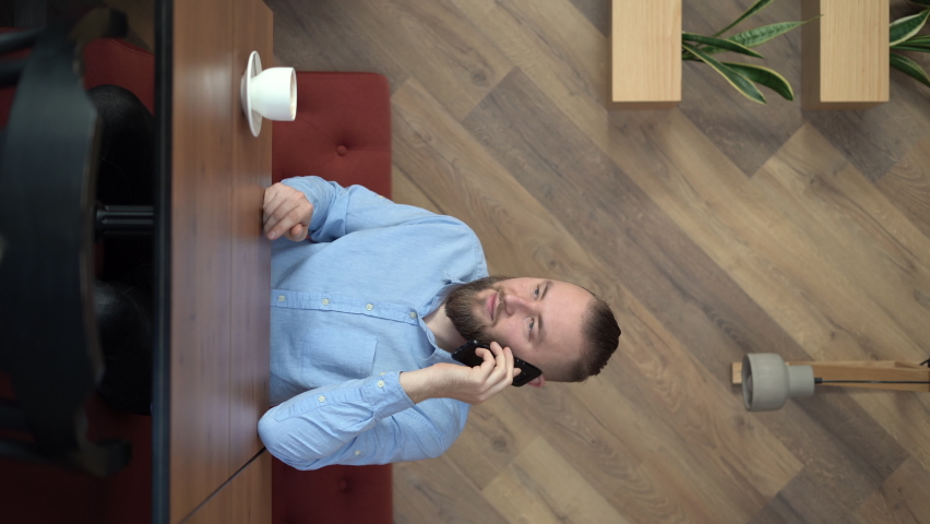 Man putting US dollar banknotes on cafe table, cup of coffee on background. Concepts for payment, service charge, bill checking, money tips. | Shutterstock HD Video #1097266379