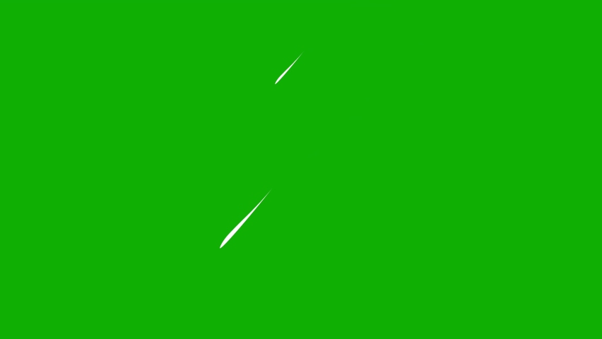 Falling stars motion graphics with green screen background | Shutterstock HD Video #1097292629