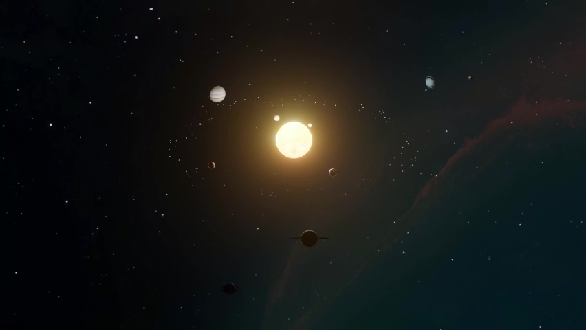3d Animation of the Solar System