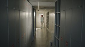 A female surgeon came to the locker room after the operation to change her clothes - Powered by Shutterstock - Get 15% off with code: PIKWIZARD15