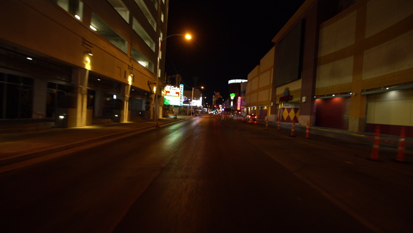 Las Vegas Hyperlapse Driving Time Lapse Around Downtown Nevada USA | Shutterstock HD Video #1097331765
