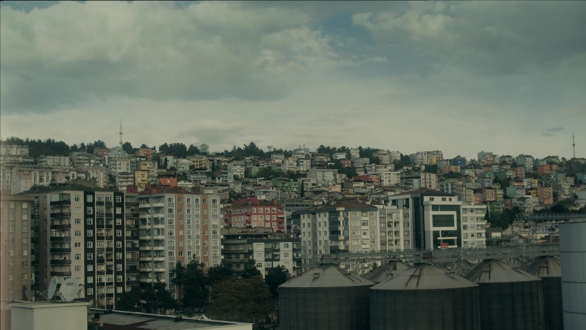 Residential buidings in the city of Samsun, Turkey
