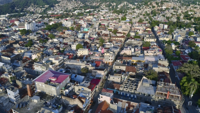 Cape-Haitien (Haiti), capital of the department of Nord. Previously named Cap‑Français it was historically nicknamed the Paris of the Antilles, because of its wealth, sophistication and artistic life | Shutterstock HD Video #1097364791