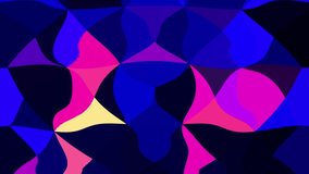 abstracted fluid gradient wave effect animation colorful slow motion short video clip HD and 4K resolution 