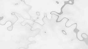 Abstract video motion with white color
