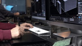 3D graphic designer working in office - Powered by Shutterstock - Get 15% off with code: PIKWIZARD15