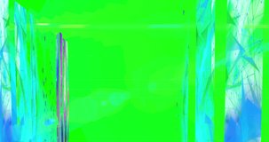 Animation of data processing over shapes on green background. Global technology, computing and digital interface concept digitally generated video. - Powered by Shutterstock - Get 15% off with code: PIKWIZARD15