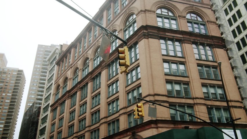 Scenic footage of New York City