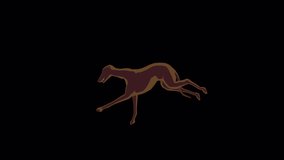 2D Cartoon Greyhound Run,

Animation. Full HD 1920×1080.Transparent Alpha Video. LOOP.