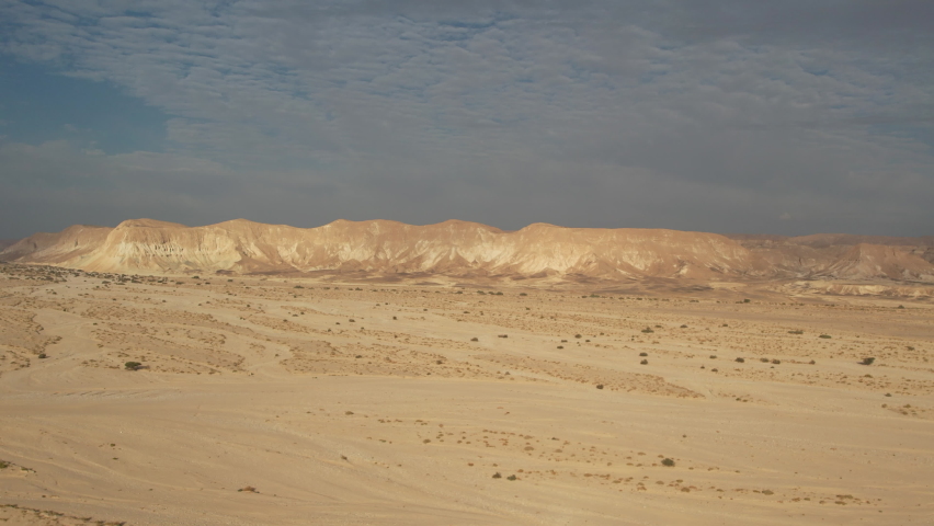 Sand Dunes landscape with sky and clouds in Israel image - Free stock ...