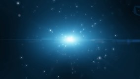 Light blue dust particle explosion, Light ray effect background - Powered by Shutterstock - Get 15% off with code: PIKWIZARD15
