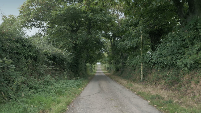 Road In The Countryside Moving Shot | Shutterstock HD Video #1097573663