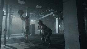 intense group workout in gym, men and women lifting weights and doing cardio on exercycle - Powered by Shutterstock - Get 15% off with code: PIKWIZARD15