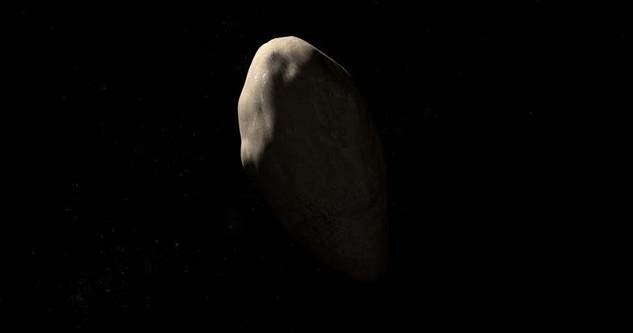 Styx moon, natural satellite of Pluto planet | Shutterstock HD Video #1097601071