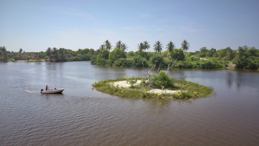Îles Ehotilé National Park is located in Ivory Coast in the Sud-Comoé region. The park consists of a group of low islands and the intervening channels that separate Aby Lagoon from the Atlantic