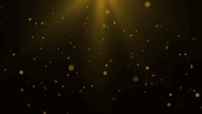 Abstract background of the celebration of the New Year festival with slowly moving particles and confetti on a dark blue background. Seamless loop. Falling sequins and confetti, new year greeting	
 - Powered by Shutterstock - Get 15% off with code: PIKWIZARD15