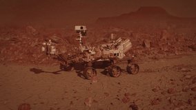 Perseverance Rover on the Surface of Mars, the Red Planet - Powered by Shutterstock - Get 15% off with code: PIKWIZARD15