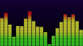 Audio Equalizer Bars Animation Background Loop for Music Audio Graphic, Vj, Background, Projection, Nightclub , Friday Night Party, Led Screen, Techno Music Display, Edm Music Video and Background.