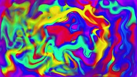 retro or vintage 60s,70s, 50s, abstract background Liquid texture. Fluid art. Very Nice Abstract Colorful Design Colorful Swirl Texture Background gradient Video. seemless looping video	