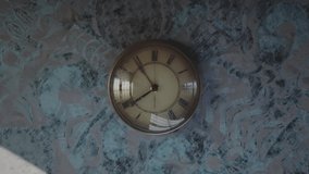 Deadline. Timelapse of clock hands till twelve o'clock. Sunlight and window shadow moving on the wall. Cinematic photorealistic 3D animation. - Powered by Shutterstock - Get 15% off with code: PIKWIZARD15