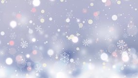 Glitter background with falling snow. Seamless looping video. - Powered by Shutterstock - Get 15% off with code: PIKWIZARD15