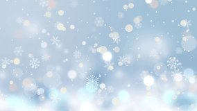 Glitter background with falling snow. Seamless looping video. - Powered by Shutterstock - Get 15% off with code: PIKWIZARD15