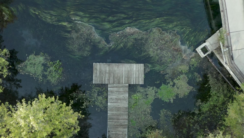 Aerial view of sewell park in san marcos texas