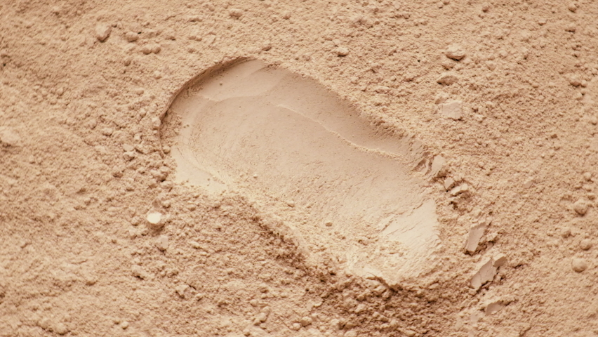 cosmetic texture clay mask for face and body. selective focus.