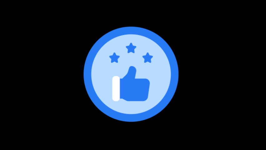 animated Best Seller icon of nice animated icons for your videos, explainer video or E- commerce videos easy to use with alpha channel just download it