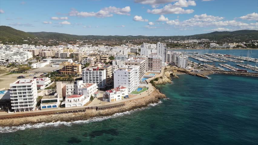 Sant Antoni de Portmany (San Antonio) city in Ibiza, Spain