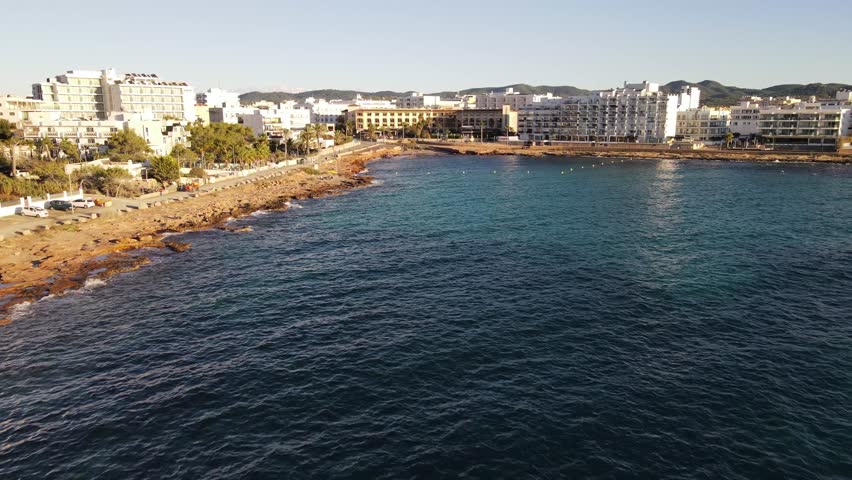 Sant Antoni de Portmany (San Antonio) city in Ibiza, Spain