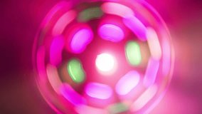 Pink, Spinning, Disco, Illuminated, Ball - Powered by Shutterstock - Get 15% off with code: PIKWIZARD15