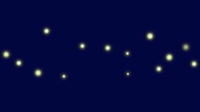 Happy Hanukkah congratulations animation. Stock postcard with looped glowing parts. Stock 4k video of the Jewish holiday.  - Powered by Shutterstock - Get 15% off with code: PIKWIZARD15