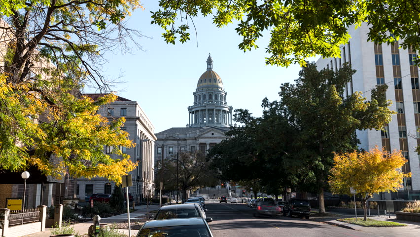 Fall Timelapse of Denver Capitol Building