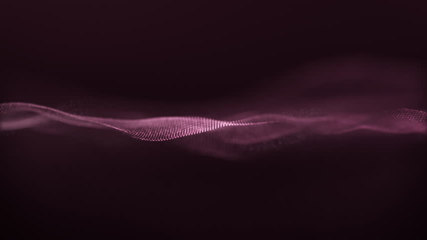 Abstract digital particle wave and lights background ,Animation digital data cyber or technology  background concept, Animation of seamless loop. | Shutterstock HD Video #1098180209