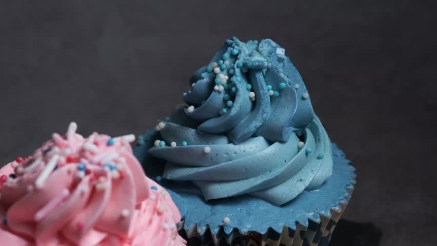 three different cakes on the table closeup