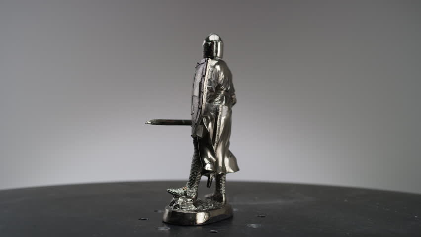 mini knight statue action figure figurine model