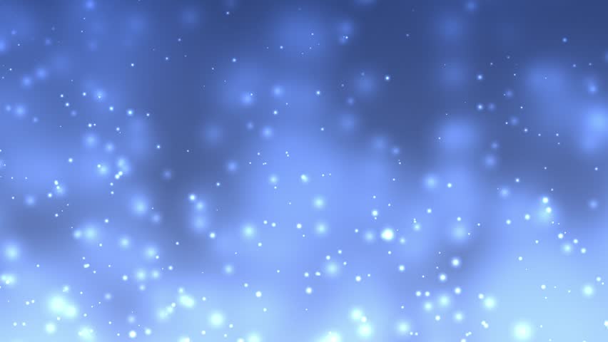 Rising Glitter Particles. Festive Blue Background. Luminous Bokeh. 29,97fps | Shutterstock HD Video #1098260833