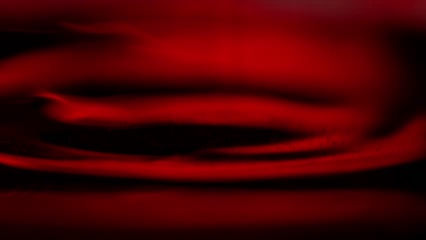 Super slow motion of waving red wine in macro shot. Filmed on high speed cinema camera, 1000 fps Royalty-Free Stock Footage #1098279541
